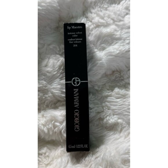 Giorgio Armani Lip Maestro Velvet Liquid Lipstick….#206 Cedar…NIB - Picture 5 of 5
